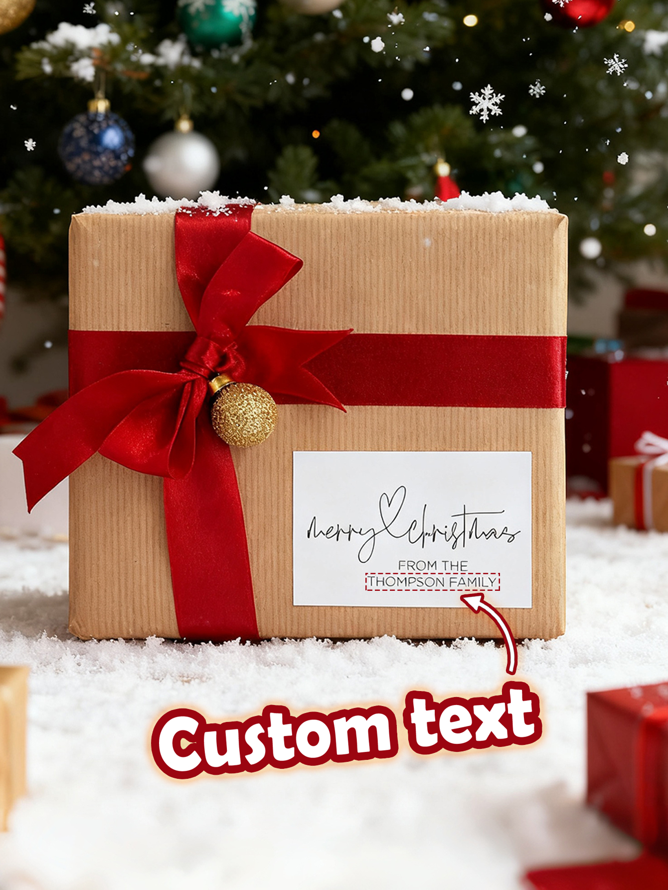 Custom Gift Message Stickers